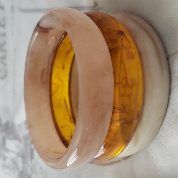 3pc Set Marble Bracelet - Picture 1 of 6